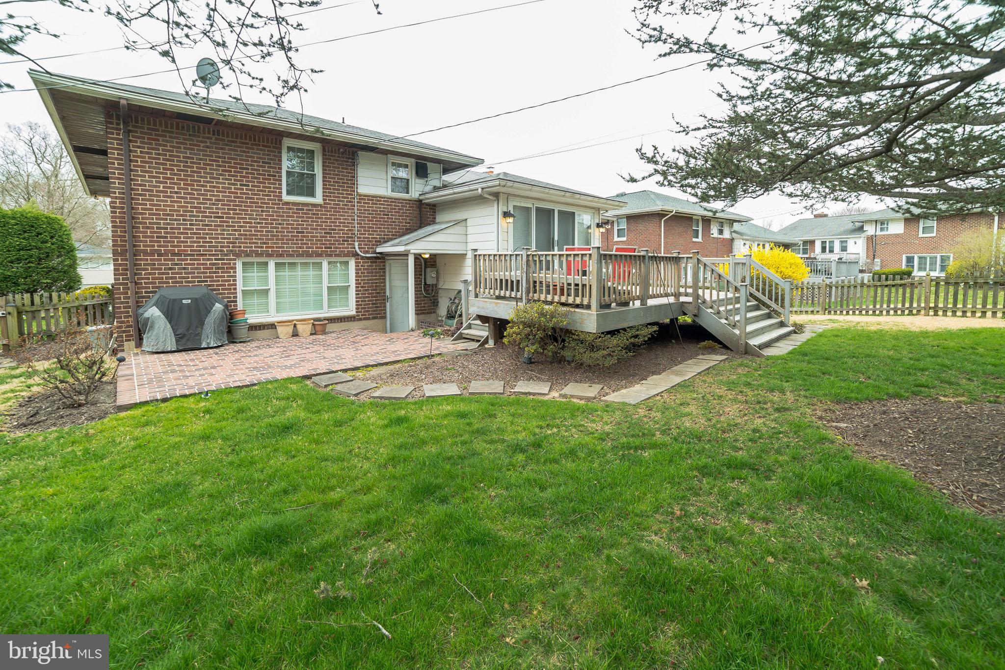 6123 Haddon Hall Road Baltimore, MD 21212 - Photo 26 of 27 Rear brick patio