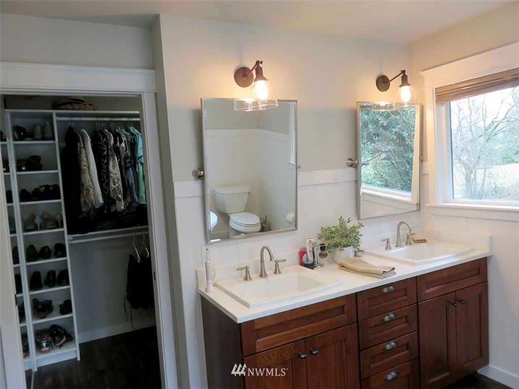 2664 Brown Road Ferndale, WA 98248 - Photo 9 of 16 a bathroom with a sink double vanity and shower