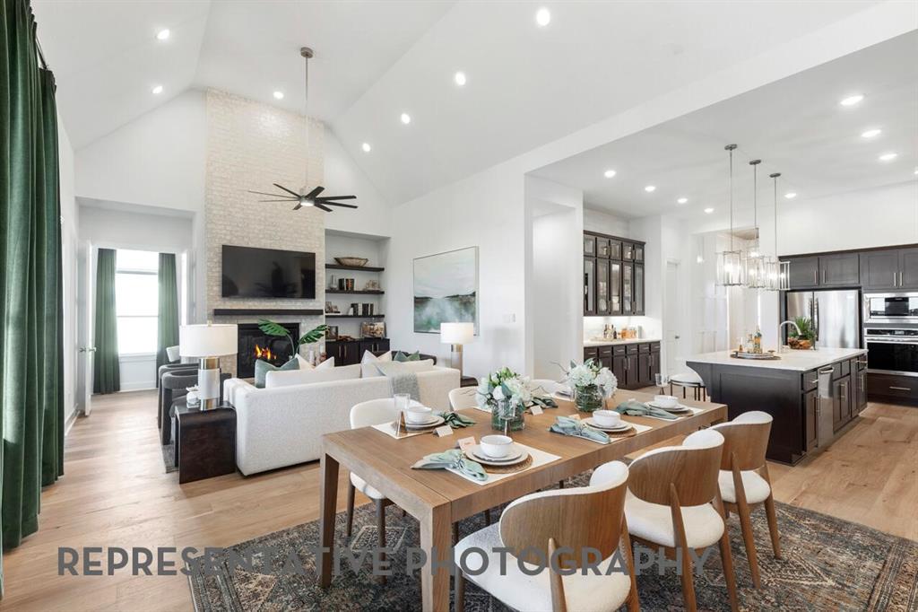 2907 Messenger Street Forney, TX 75126 - Photo 26 of 40 a view of a dining room with furniture