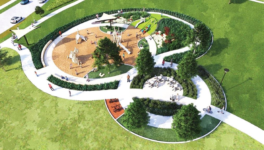 2907 Messenger Street Forney, TX 75126 - Photo 39 of 40 an aerial view of a swimming pool