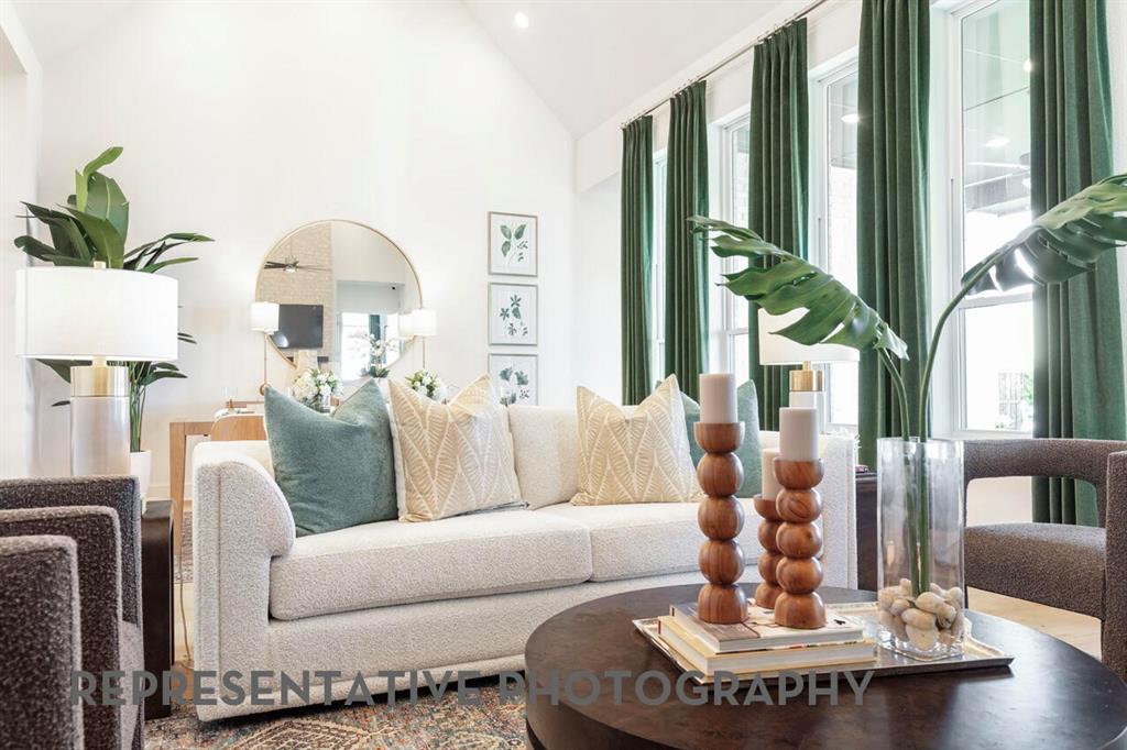 2907 Messenger Street Forney, TX 75126 - Photo 10 of 40 a living room with furniture and a large window