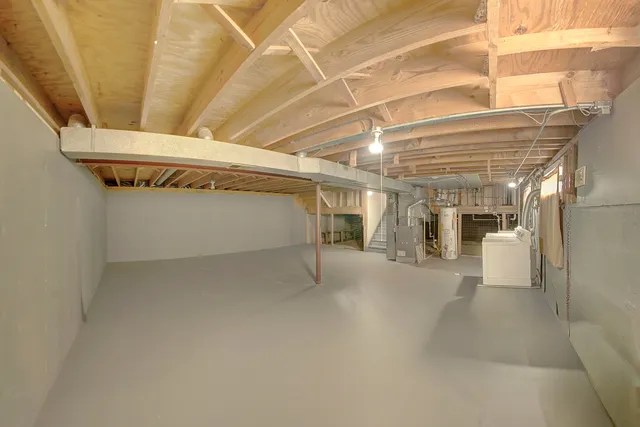 a view of water heater room