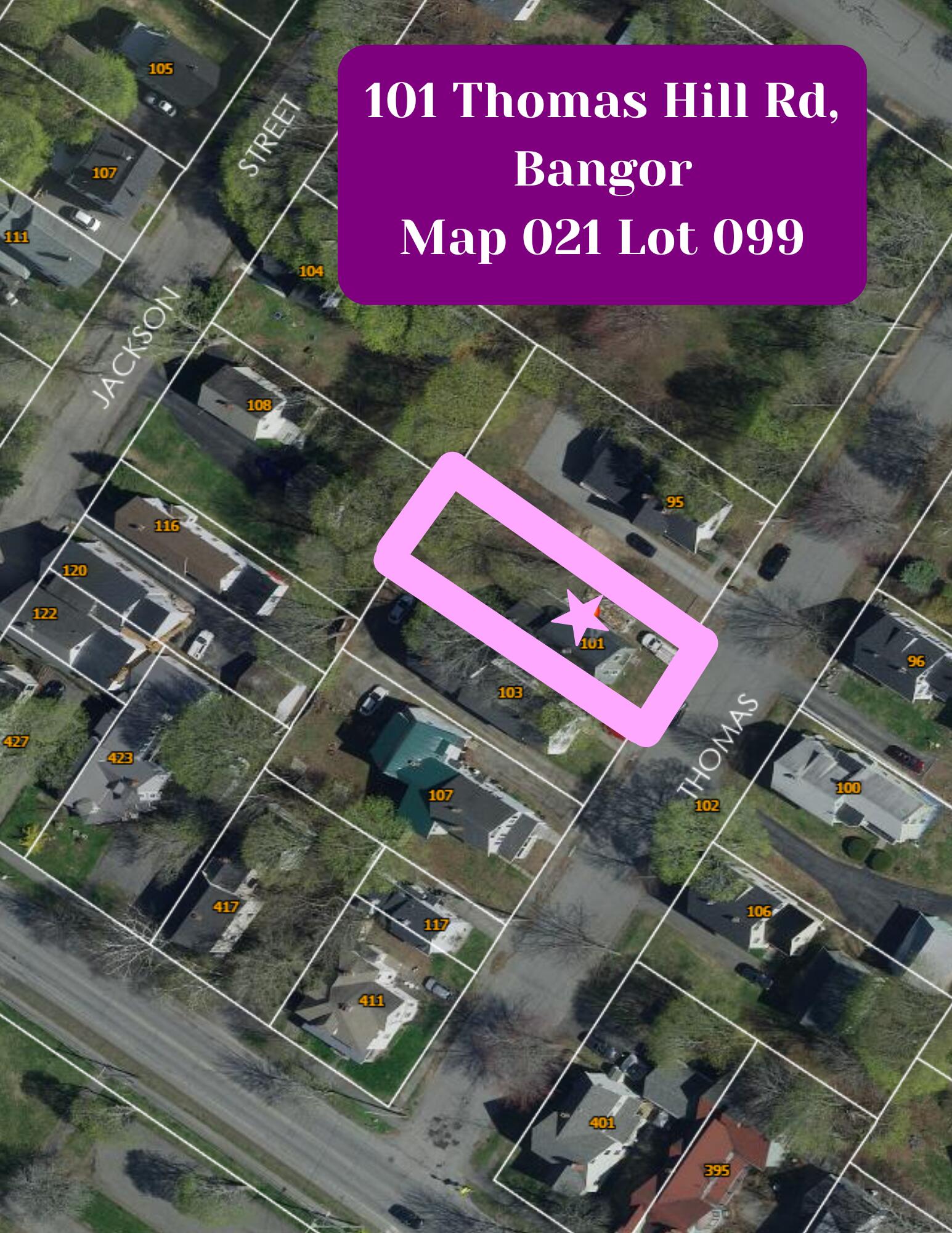 101 Thomas Hill Road Bangor, ME 04401 - Photo 39 of 39 Copy of 255 Union Street Map (1)