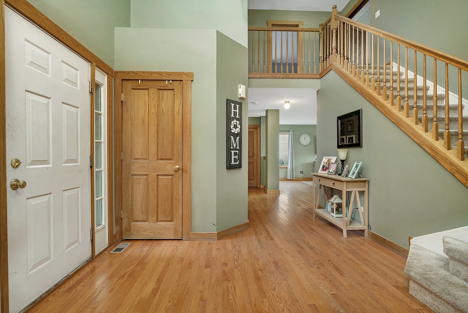 27039 West Hemlock Road Channahon, IL 60410 - Photo 2 of 41 a view of livingroom with furniture and stairs
