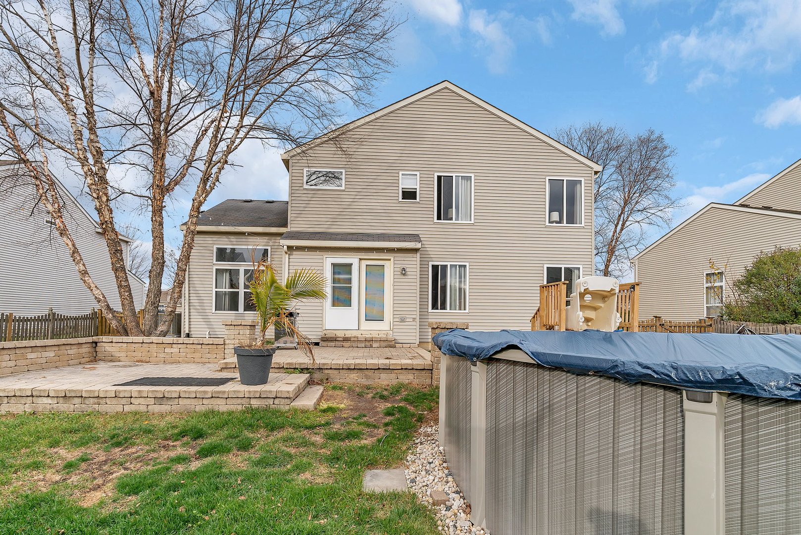 27039 West Hemlock Road Channahon, IL 60410 - Photo 40 of 41 a front view of a house with a yard