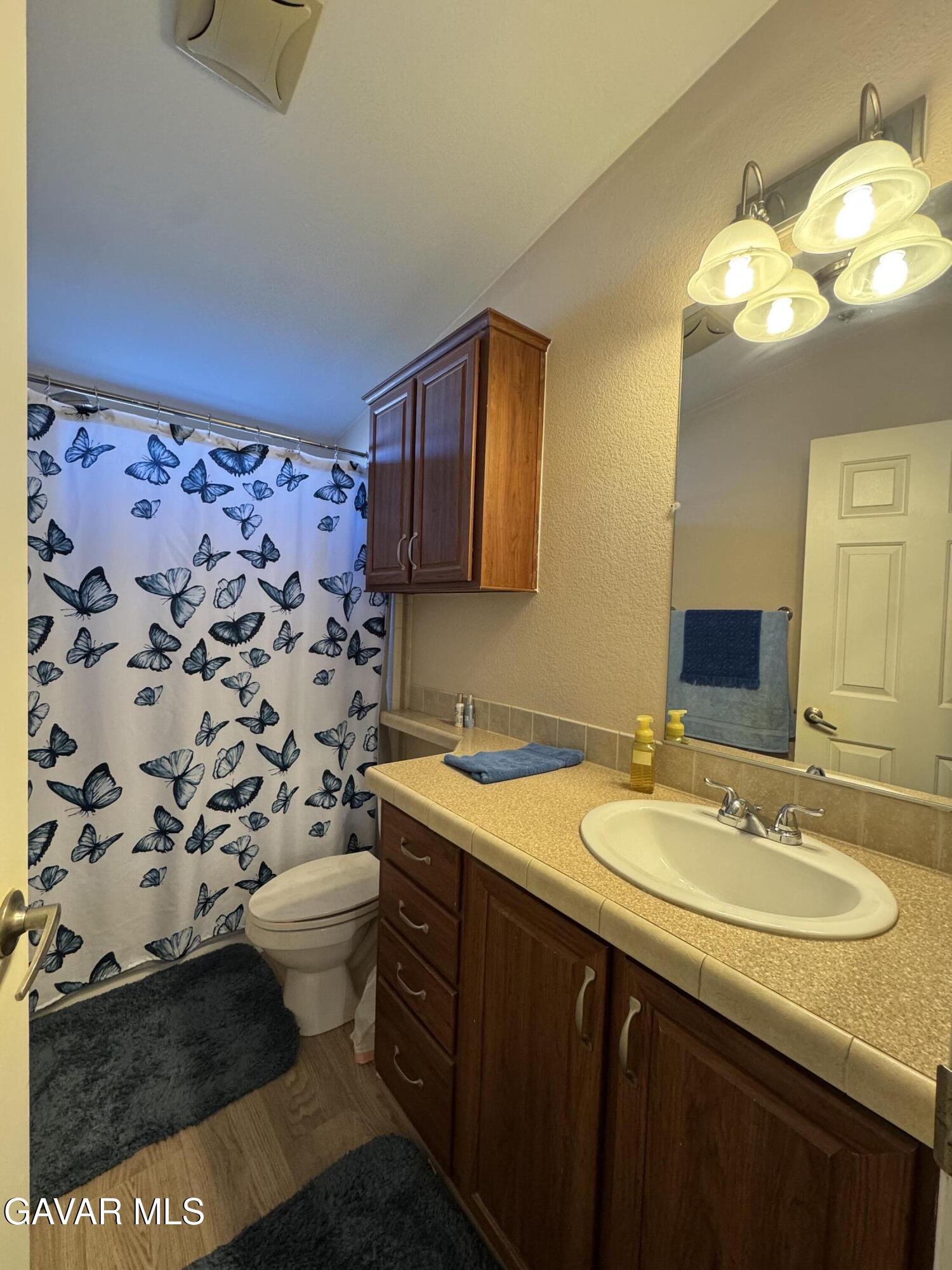 2000 Windflow Drive Rosamond, CA 93560 - Photo 31 of 48 a bathroom with a sink toilet and shower