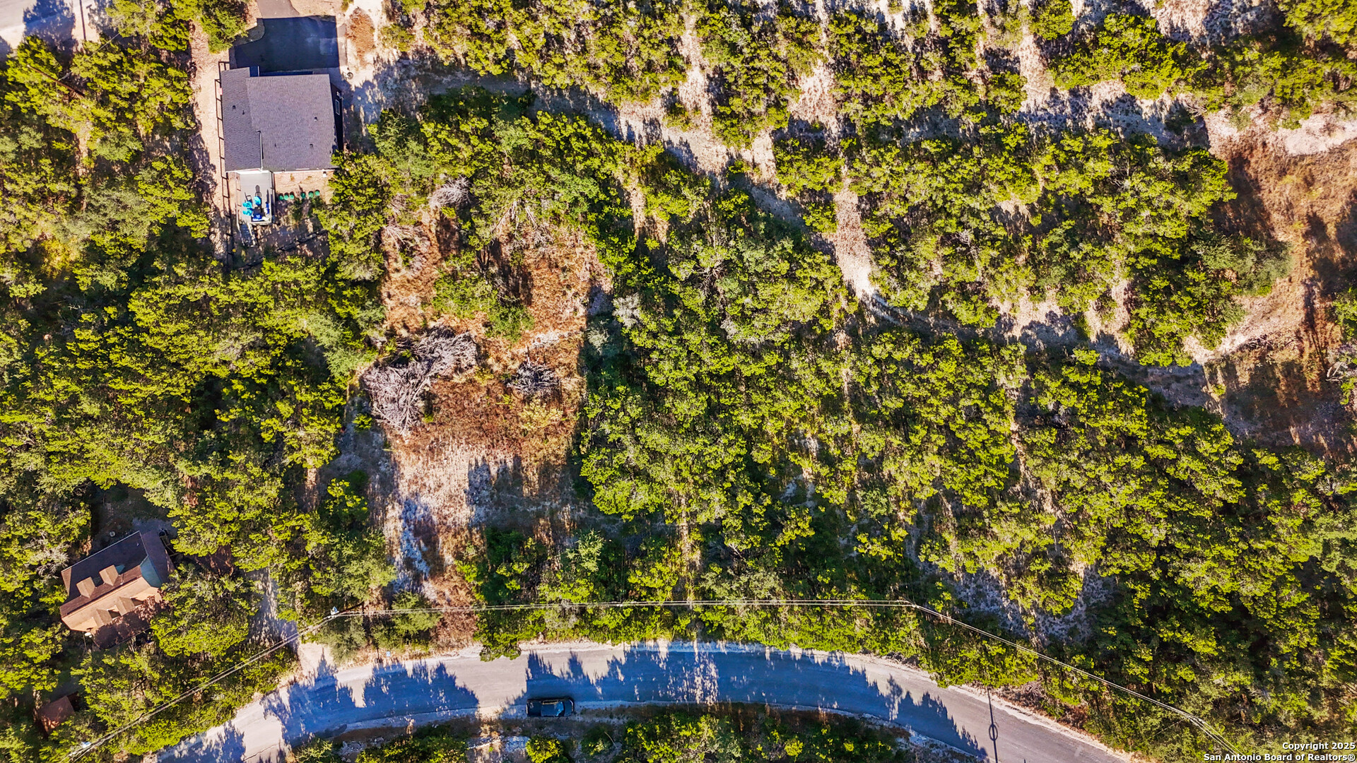 813 Valley Ridge Canyon Lake, TX 78133 - Photo 5 of 18 a view of a yard with plants