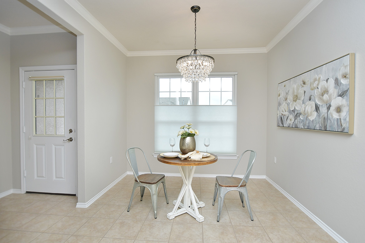 203 Winter Drive Georgetown, TX 78633 - Photo 4 of 29 The eat-in kitchen enjoys a double Andersen window looking out front.
