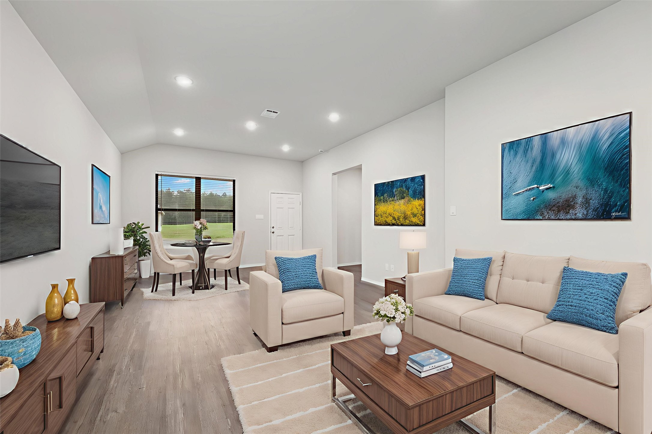 369 Byrd Drive Lufkin, TX 75901 - Photo 2 of 29 a living room with furniture and a flat screen tv