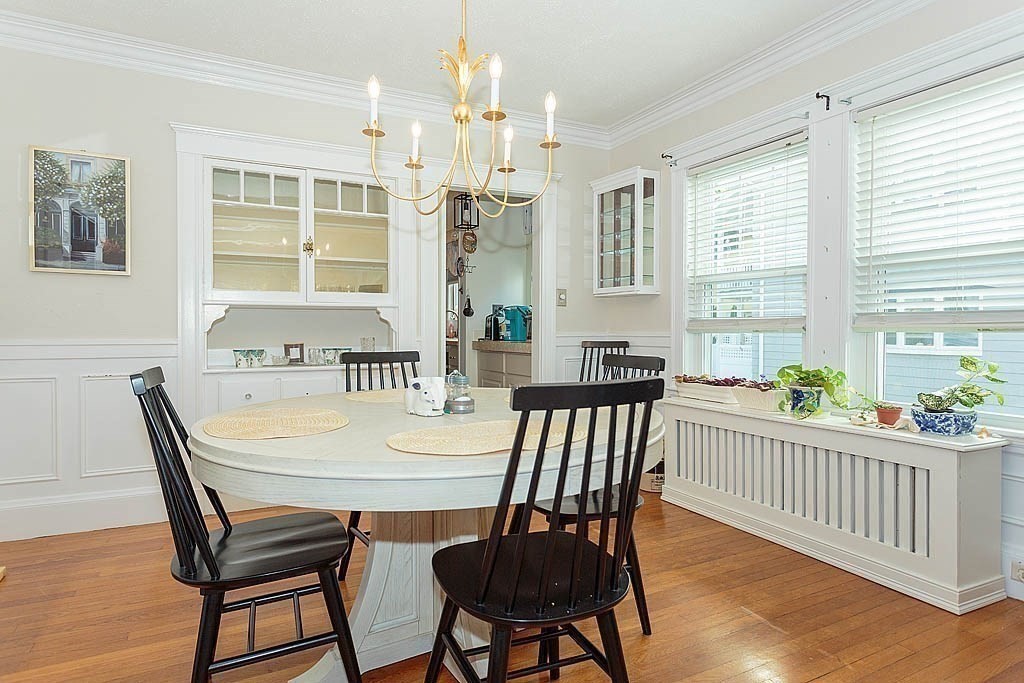 15 Fairfax Road Milton, MA 02186 - Photo 29 of 37 a view of a dining room with furniture window and wooden floor