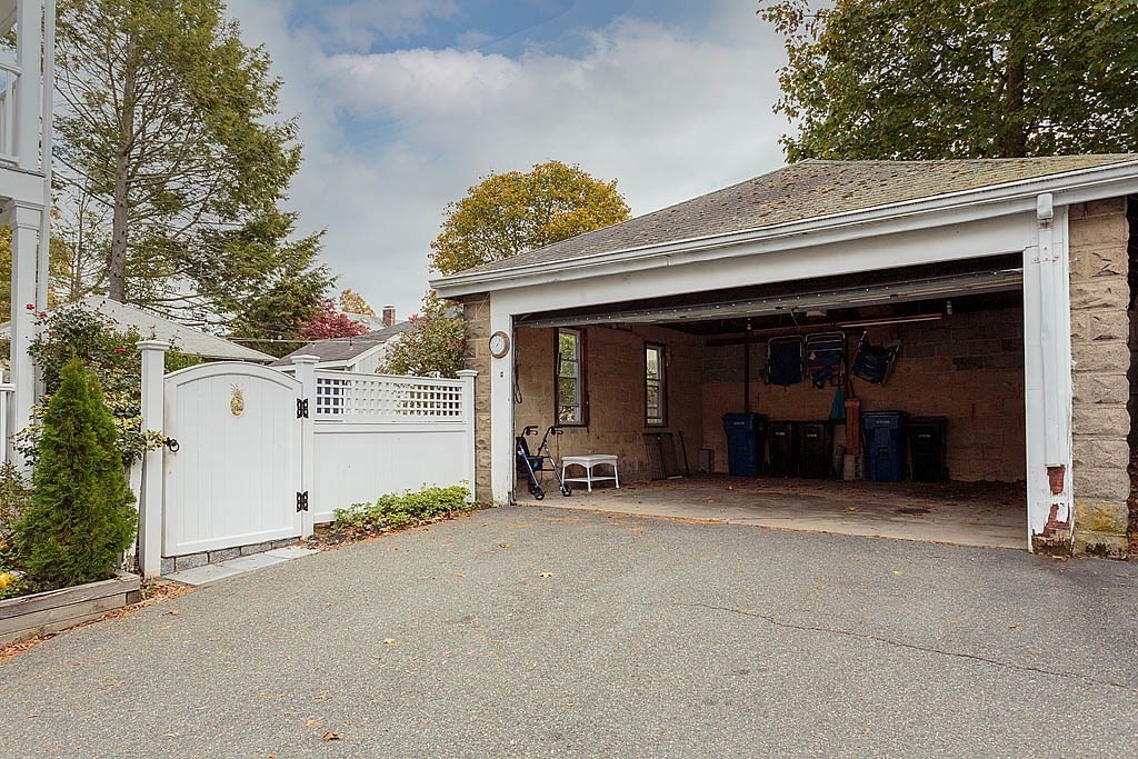 15 Fairfax Road Milton, MA 02186 - Photo 4 of 37 a view of a car garage of the house