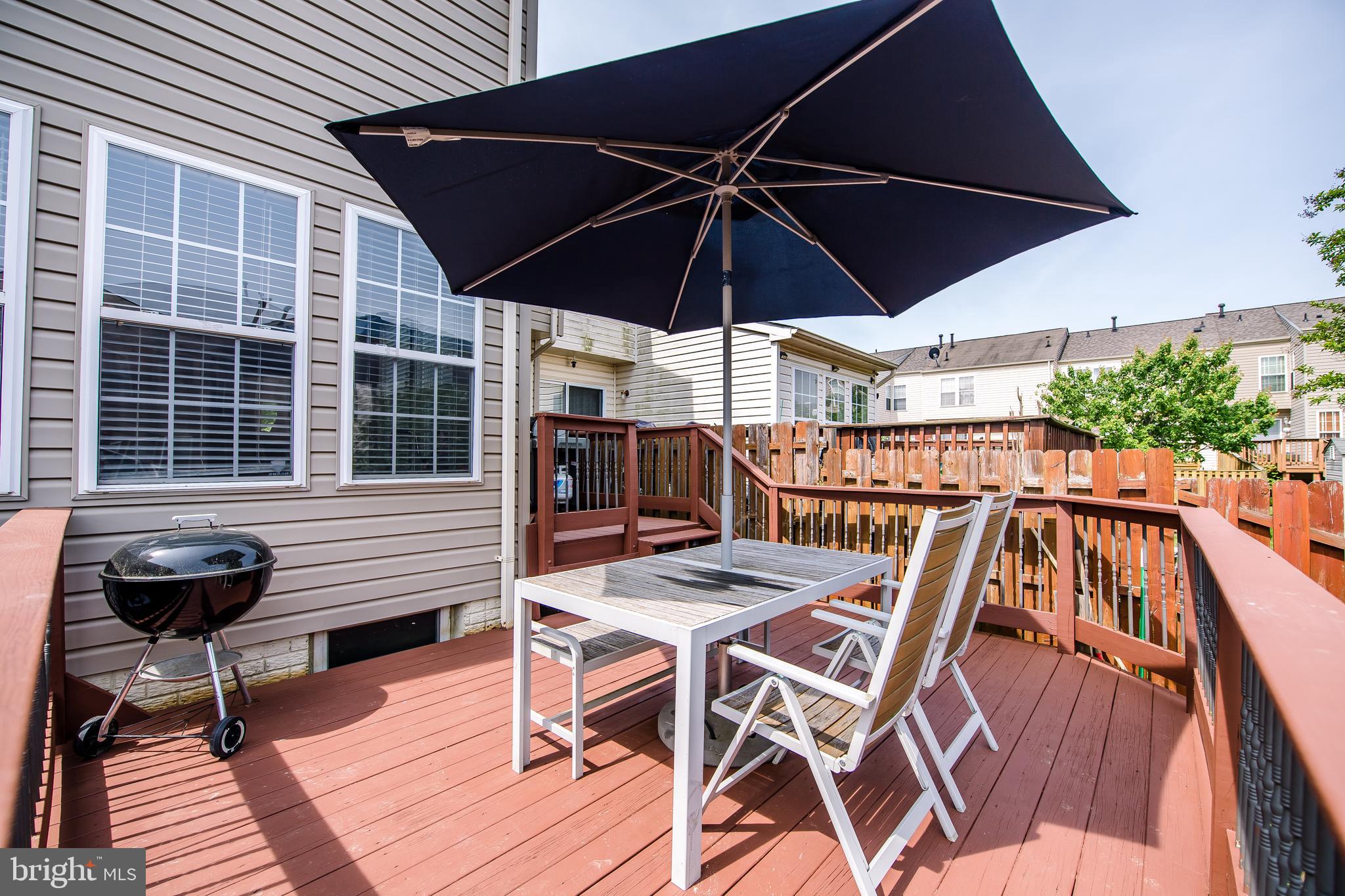 5002 Finsbury Road Rosedale, MD 21237 - Photo 28 of 29 Freshly Pained Deck