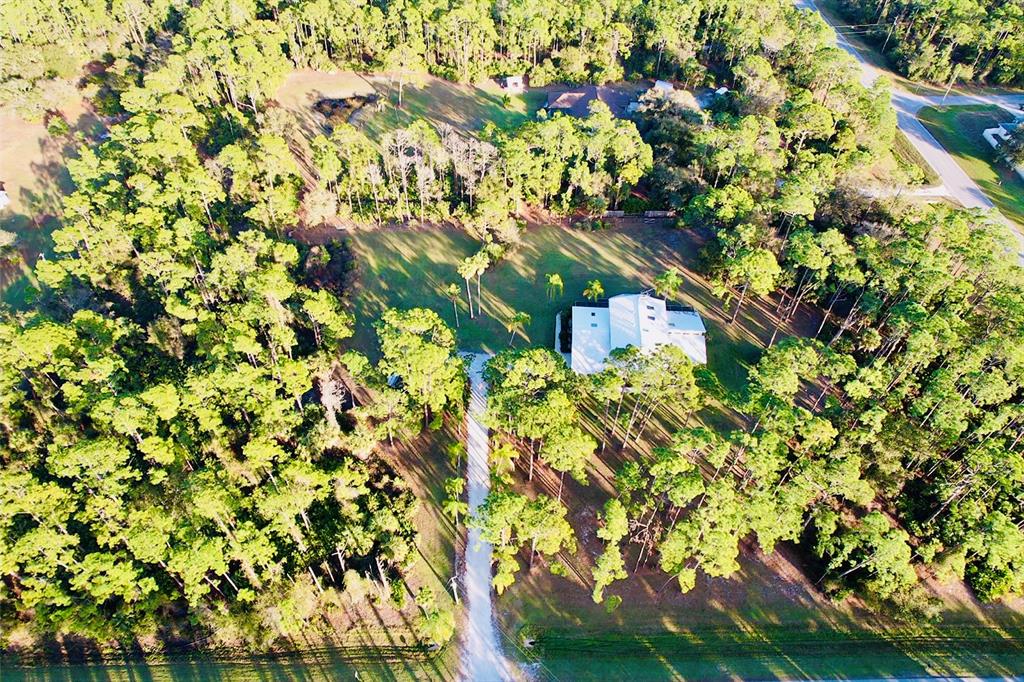 6068 Tidwell Street North Port, FL 34291 - Photo 78 of 92 a backyard of a house with lots of green space