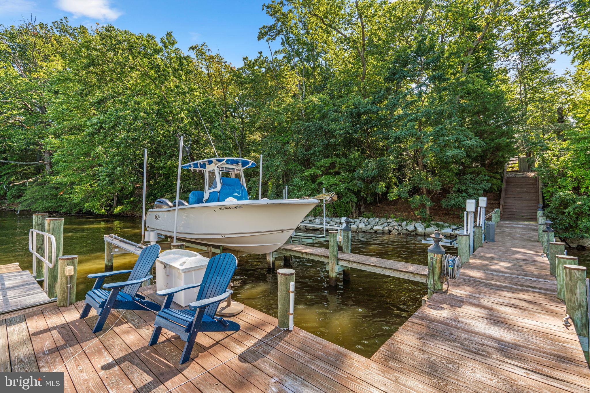 370 Eagle Hill Road Pasadena, MD 21122 - Photo 7 of 9 Private Dock