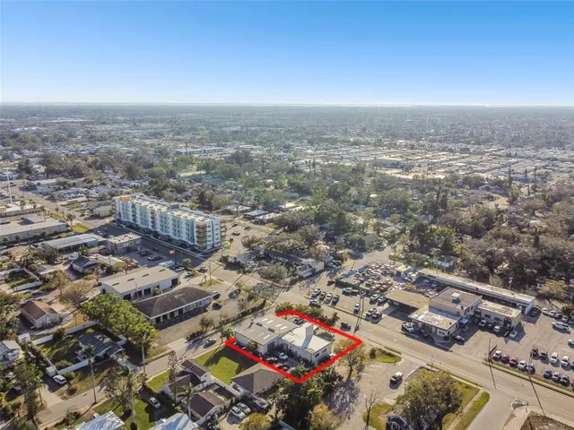 a view of a terrace with sitting area