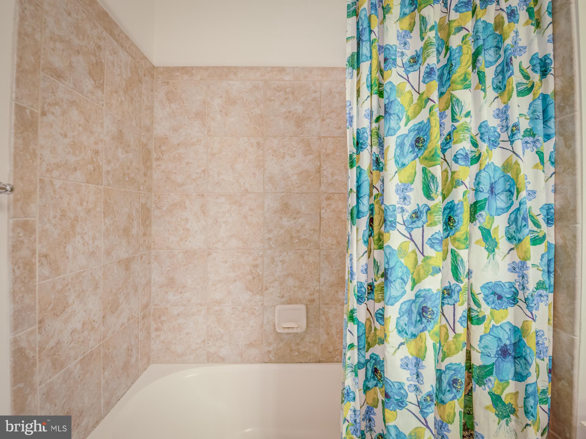 23480 Logans Ridge Terrace Ashburn, VA 20148 - Photo 43 of 66 a bathroom with a shower curtain