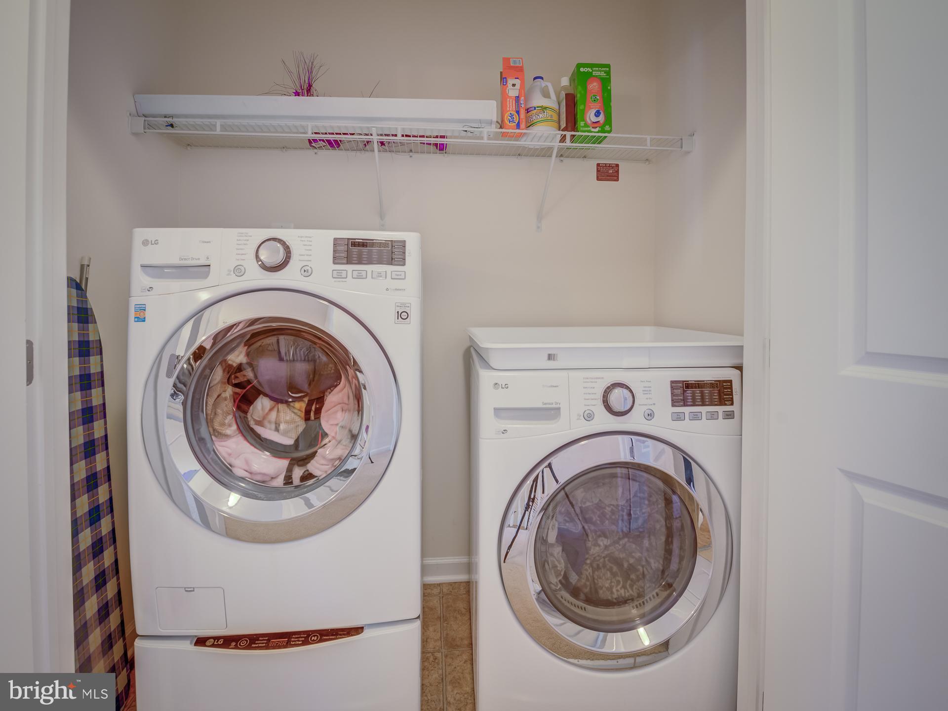 23480 Logans Ridge Terrace Ashburn, VA 20148 - Photo 53 of 66 a utility room with dryer and washer