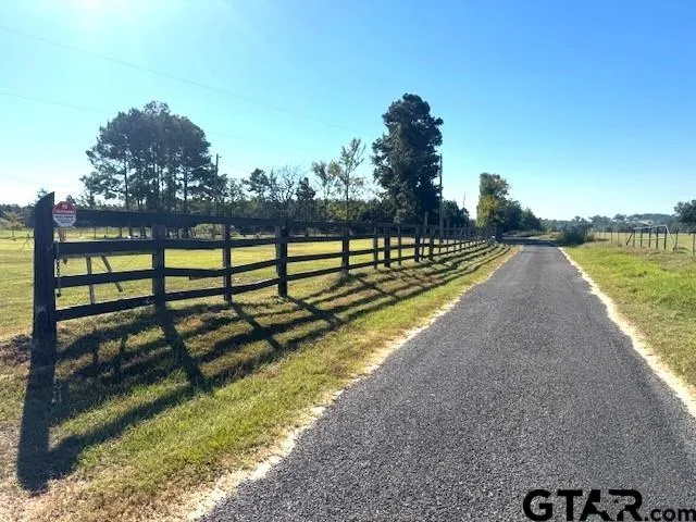 a view of park with ocean view