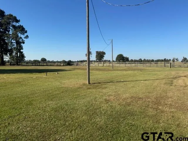 a backyard of a house
