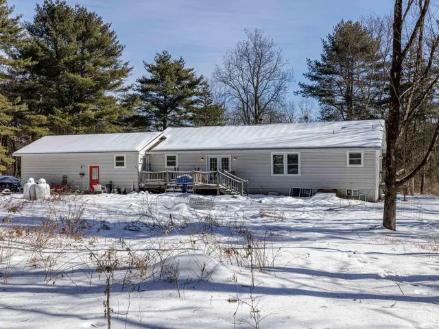 a view of city with tall trees
