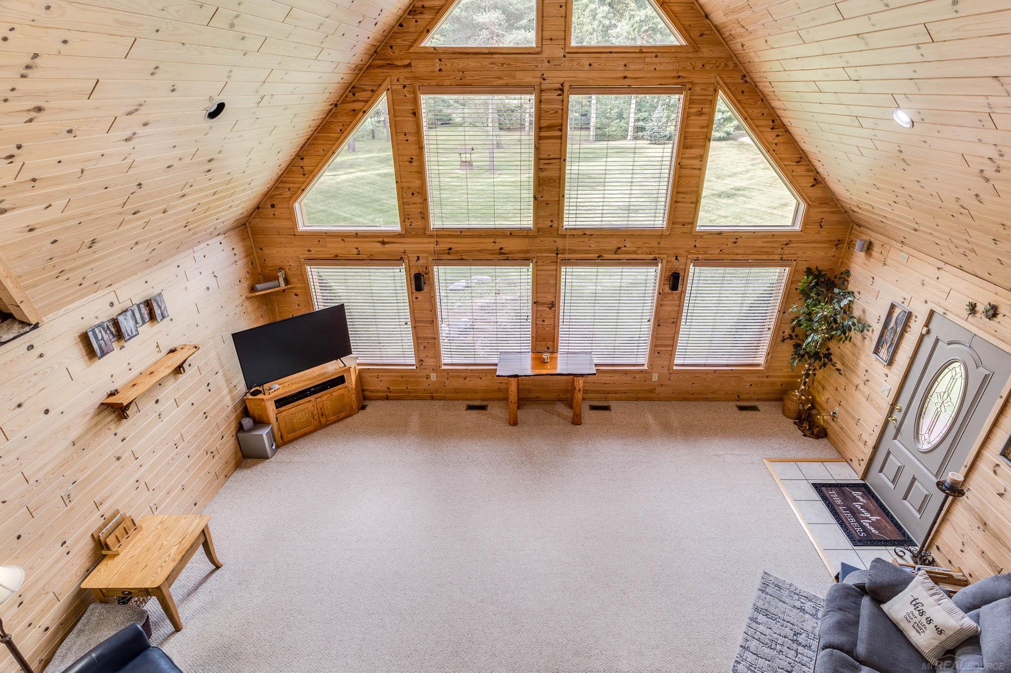3279 Babcock Road Lexington, MI 48450 - Photo 36 of 67 View from Loft/Hallway overlooking Great Room