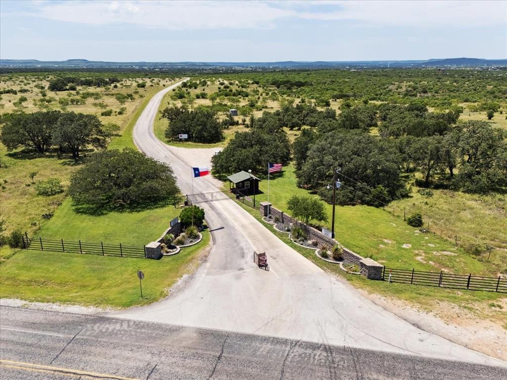 Lot 77 Lake Shore Loop Graford, TX 76449 - Photo 4 of 20 Gated Private Entrance Aerial View 2