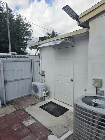 a backyard of a house