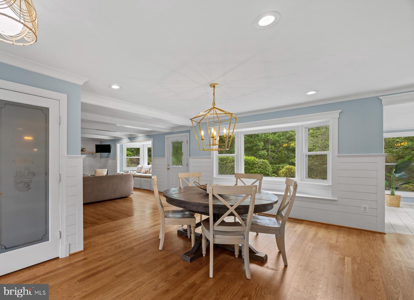 3484 Olympia Road Davidsonville, MD 21035 - Photo 14 of 50 a view of a dining room with furniture window and wooden floor