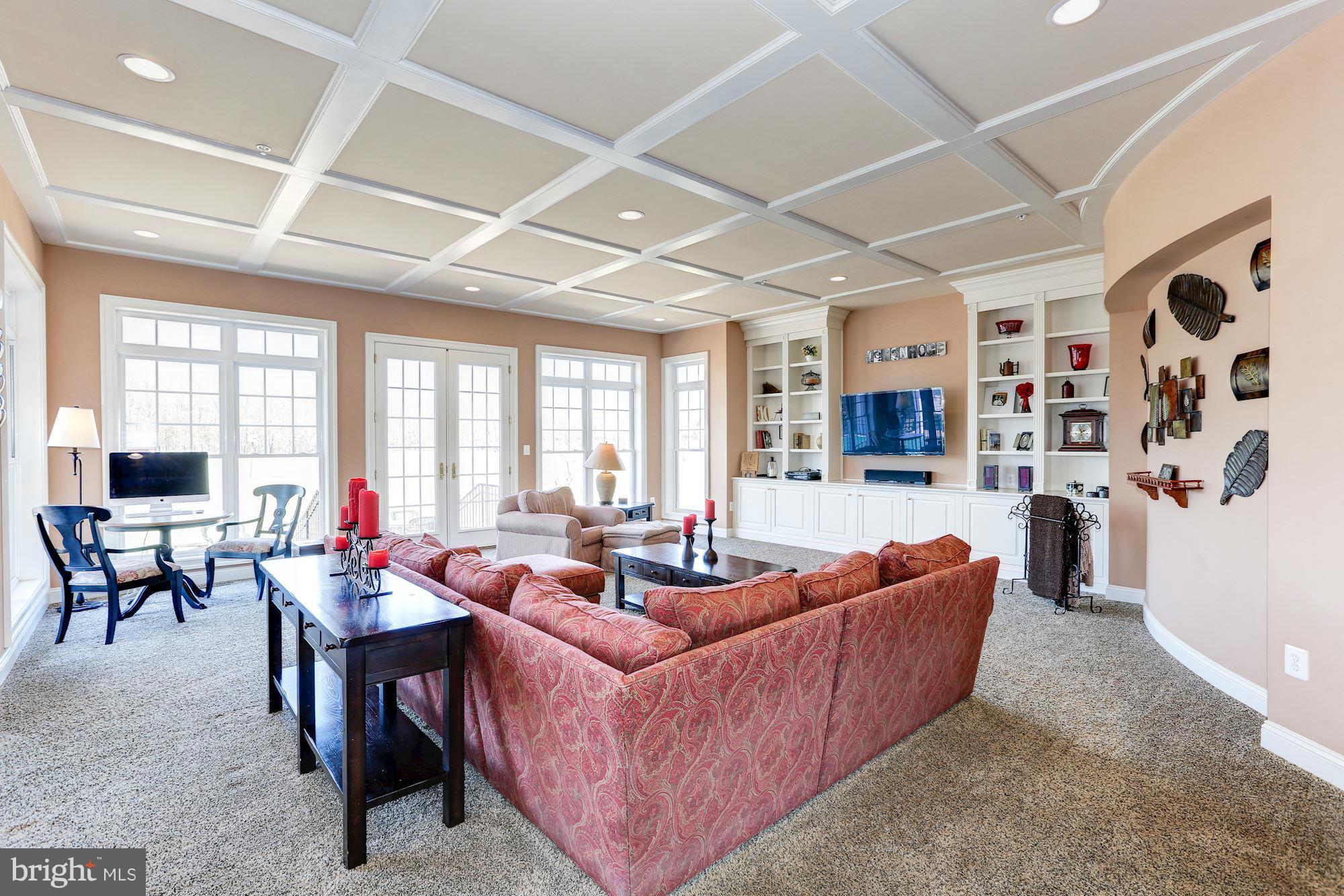 15520 Mount Nebo Road Poolesville, MD 20837 - Photo 15 of 30 a living room with fireplace furniture and a large window