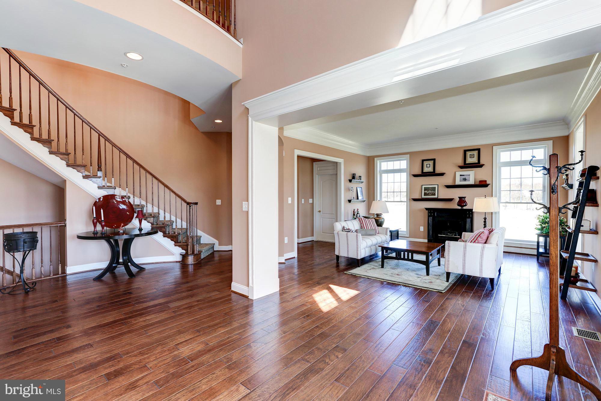 15520 Mount Nebo Road Poolesville, MD 20837 - Photo 6 of 30 a living room with furniture and a fireplace