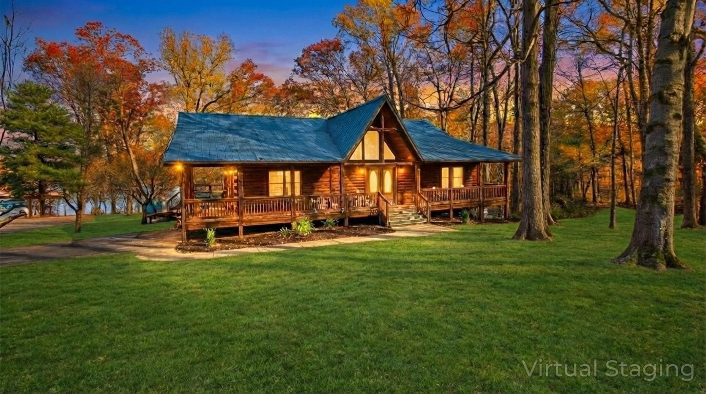 22 Roberts Lane Cadiz, KY 42211 - Photo 56 of 84 a view of a house with backyard porch and sitting area