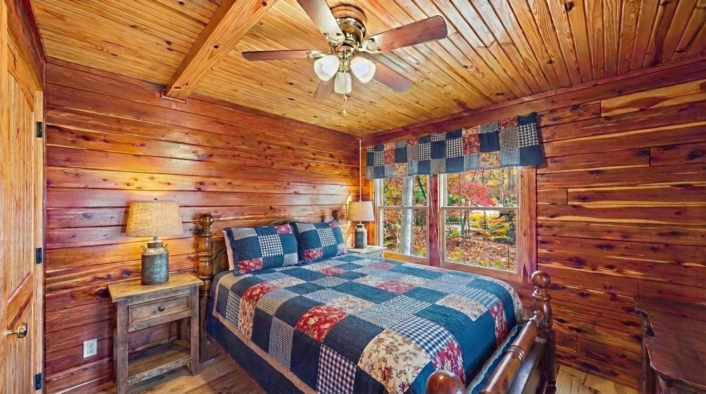 22 Roberts Lane Cadiz, KY 42211 - Photo 58 of 84 a bedroom with a bed next to a window