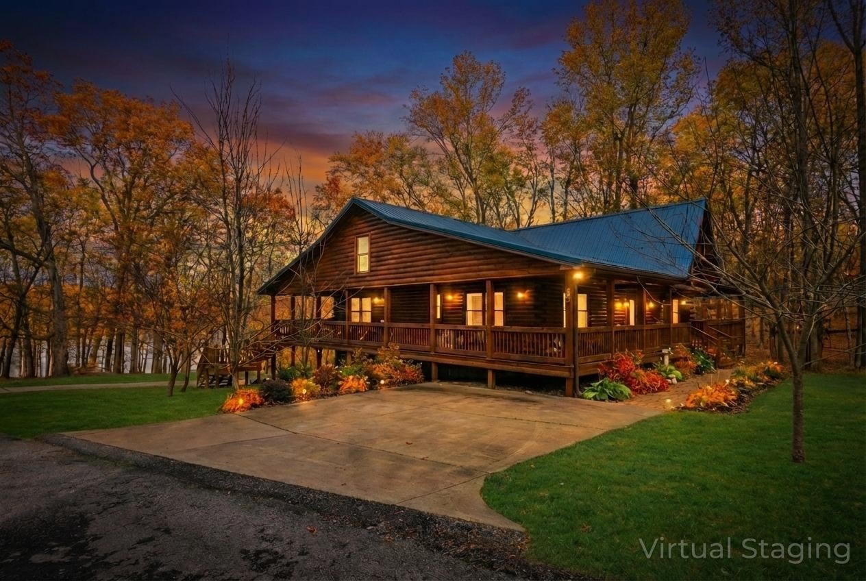 22 Roberts Lane Cadiz, KY 42211 - Photo 82 of 84 a view of a house with a yard porch and sitting area
