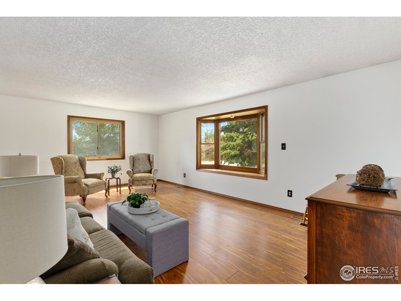 Formal living room is a blank canvas