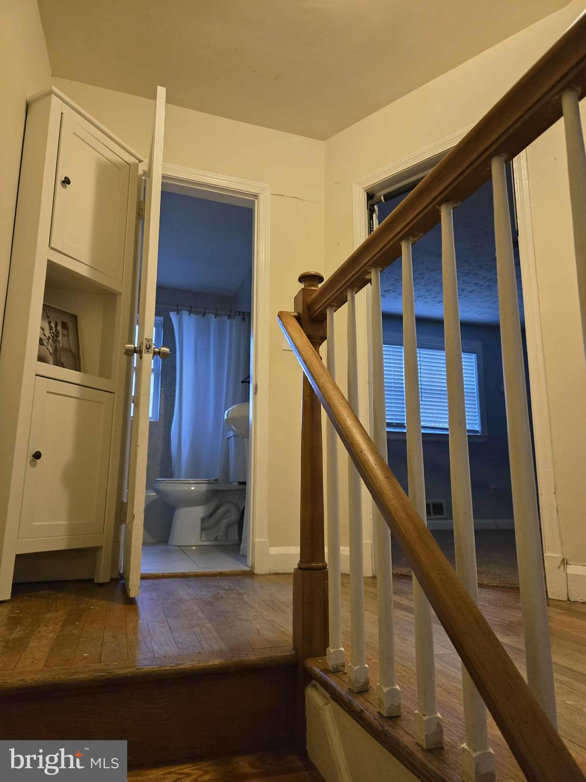 4408 Shamrock Avenue Baltimore, MD 21206 - Photo 15 of 18 a view of entryway and hall with wooden floor