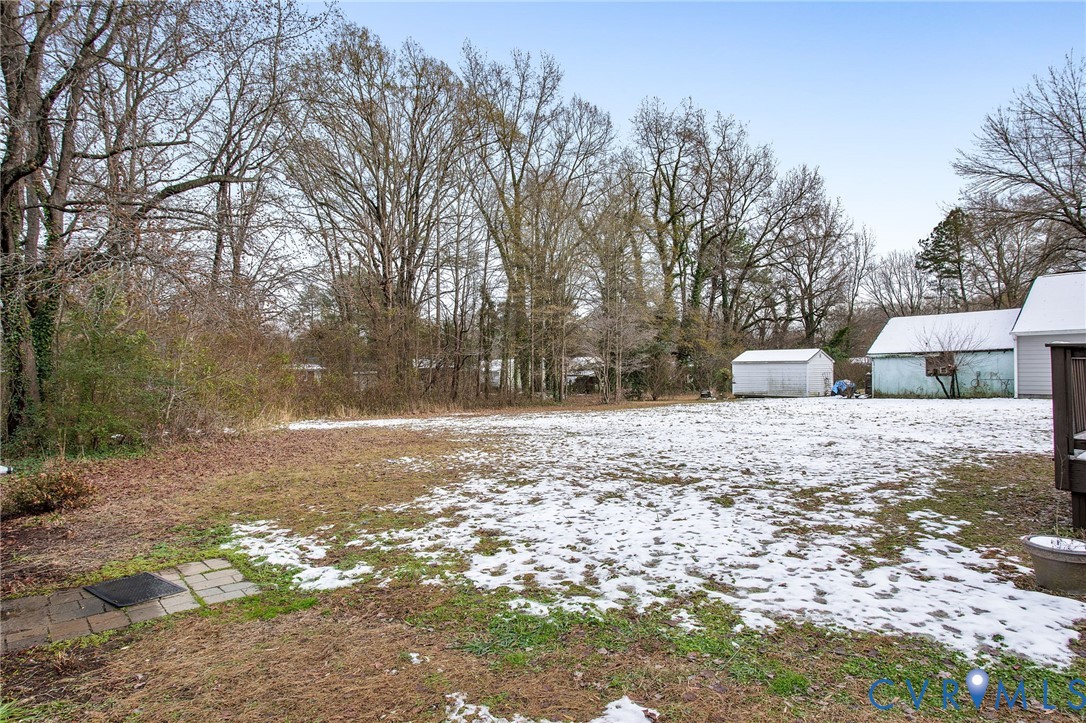 609 Woodstock Road Richmond, VA 23224 - Photo 31 of 33 a view of a yard with a tree
