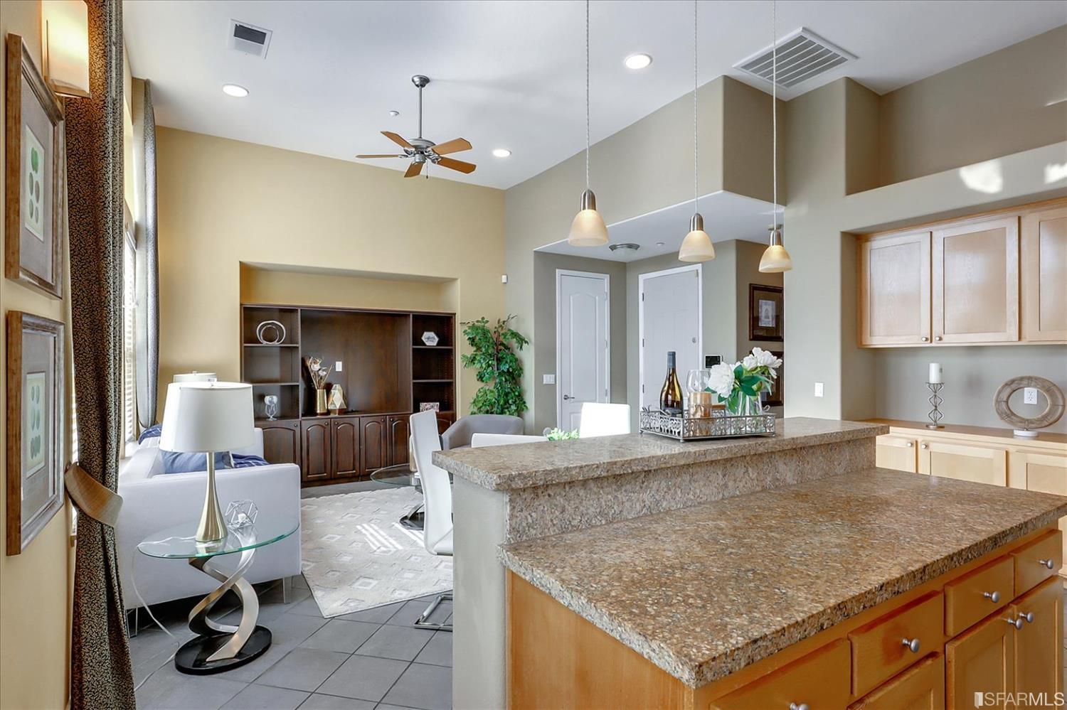 6010 Old Quarry Loop Oakland, CA 94605 - Photo 13 of 32 a kitchen with a counter space cabinets and appliances