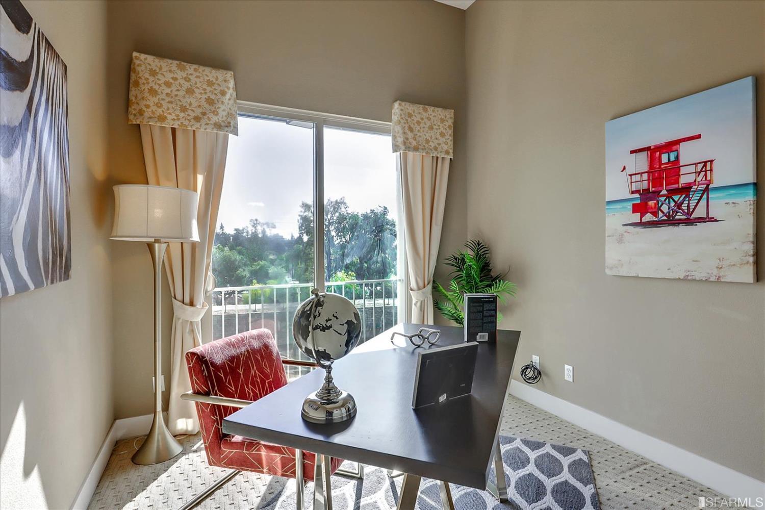 6010 Old Quarry Loop Oakland, CA 94605 - Photo 16 of 32 a dining room with furniture and a potted plant