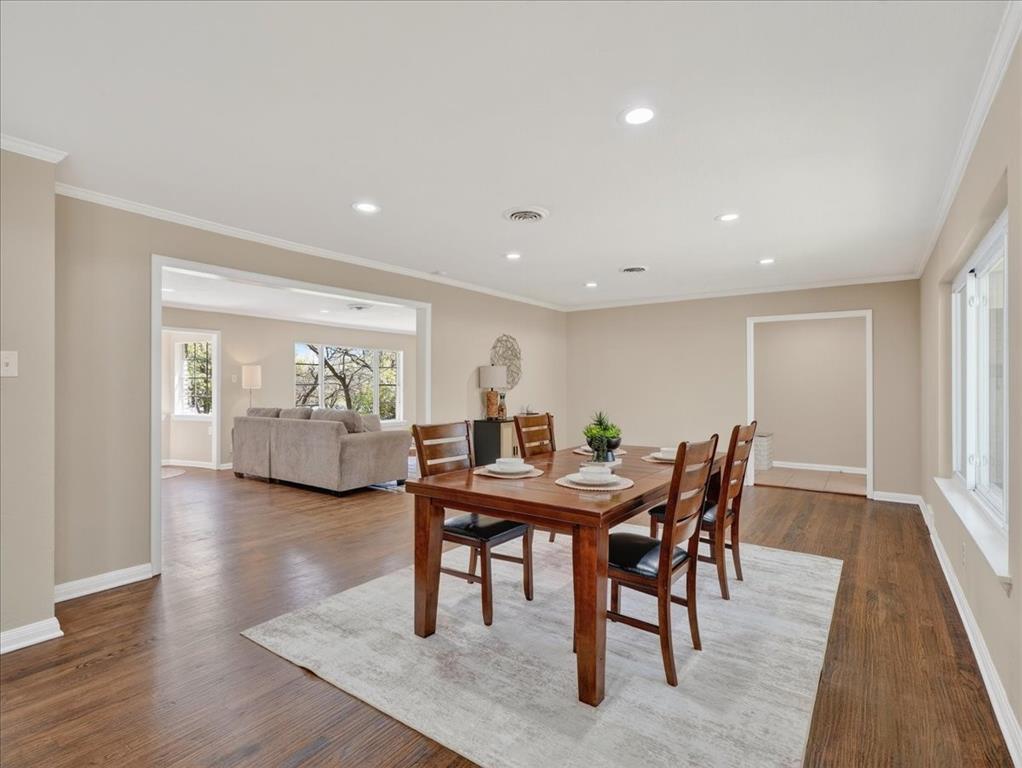 3863 Clayton Road East Fort Worth, TX 76116 - Photo 8 of 39 a view of a dining room with furniture