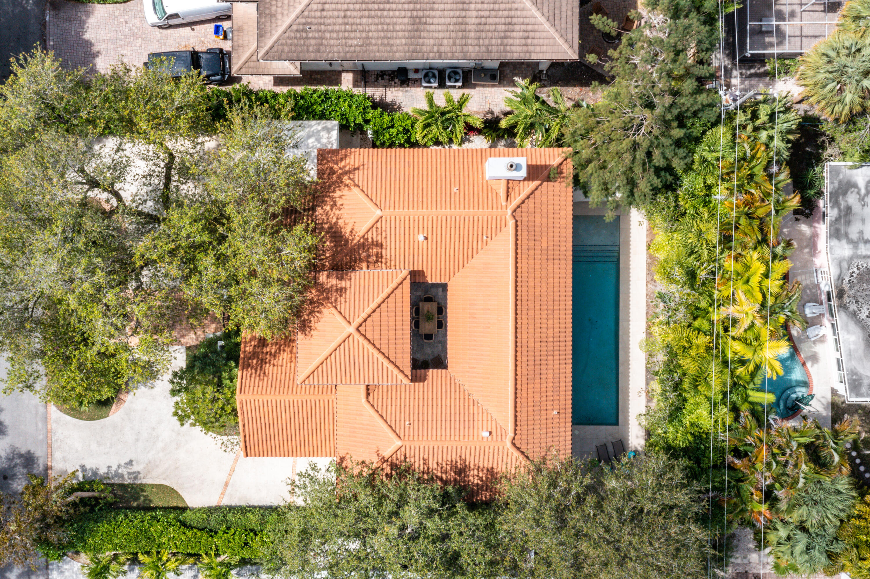 733 Aurelia Street Boca Raton, FL 33486 - Photo 2 of 3 Aerial with Atrium View