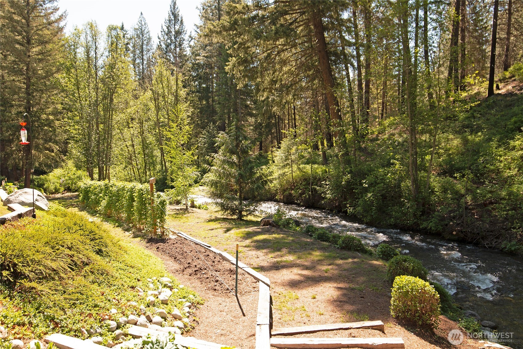 201 Libby Creek Road Carlton, WA 98814 - Photo 33 of 37 a view of a yard with trees