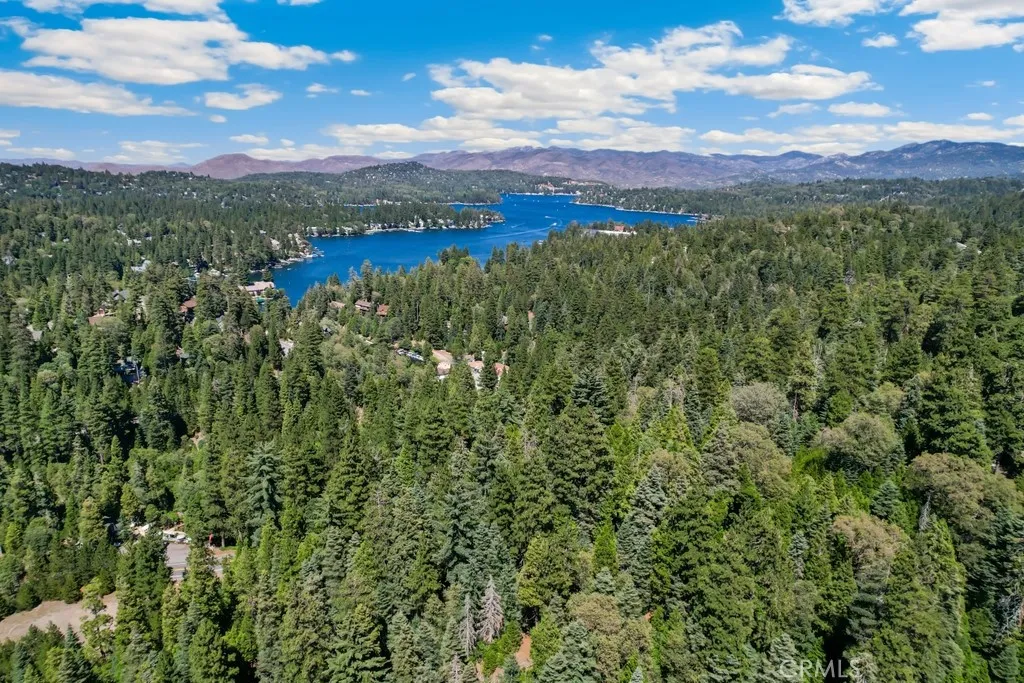 0 Ca-189 Twin Peaks, CA 92391 - Photo 2 of 12 a view of a city with lush green forest