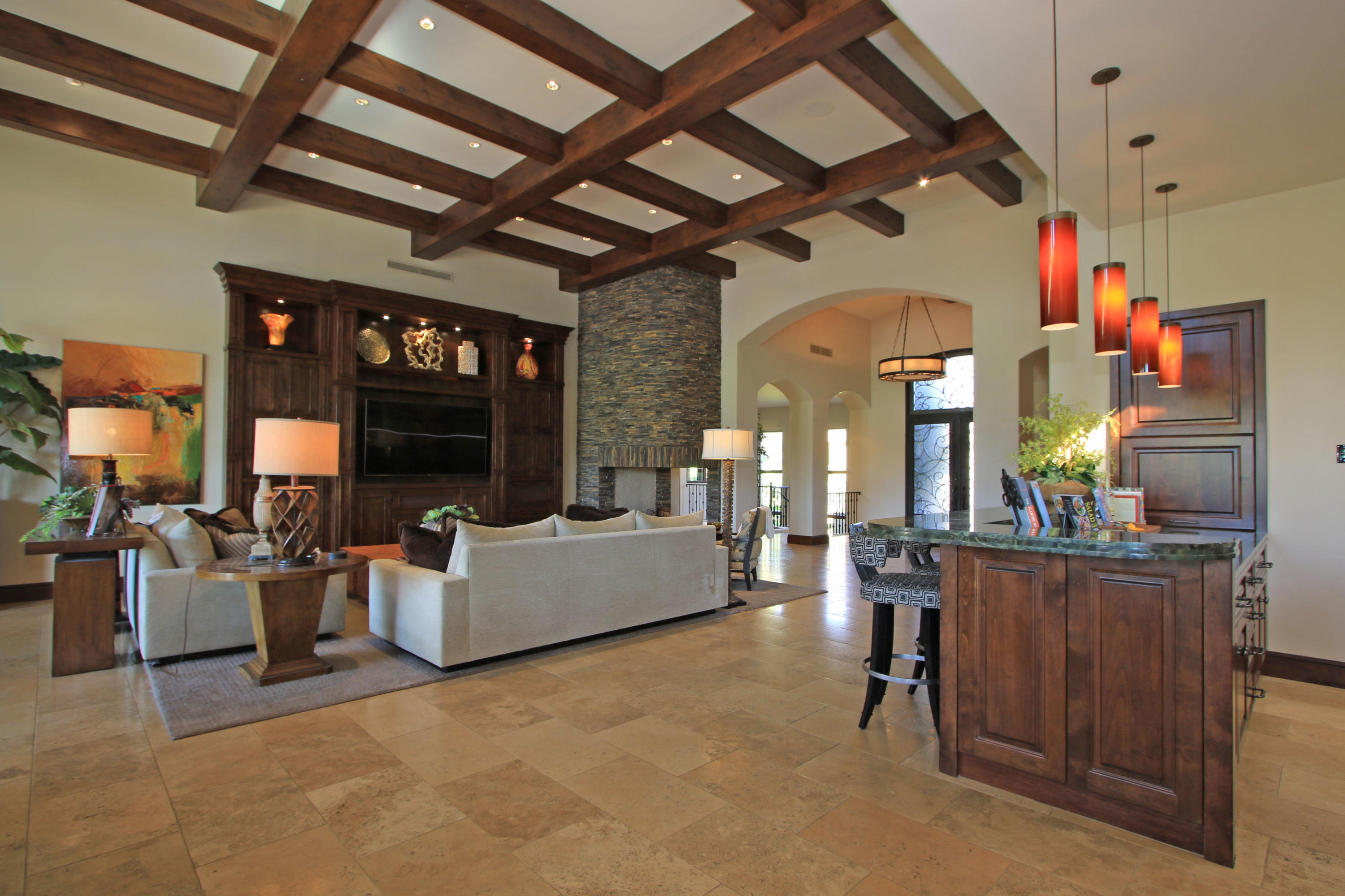 83 Royal St Georges Way Rancho Mirage, CA 92270 - Photo 24 of 123 a living room with furniture and a large window