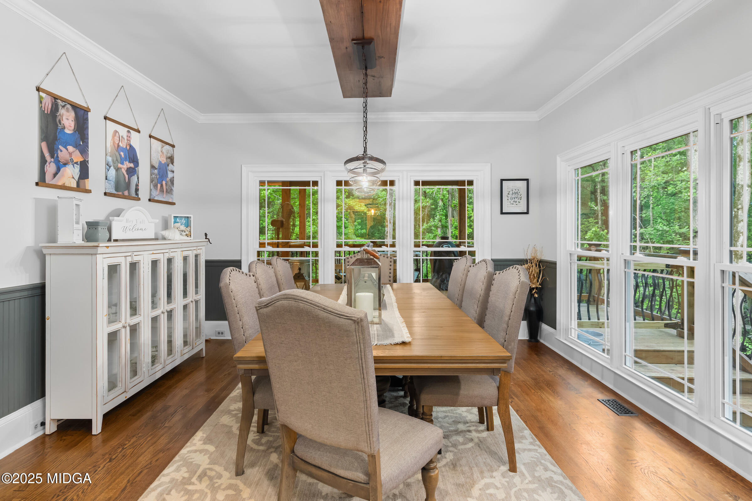 1774 Maynards Mill Road Forsyth, GA 31029 - Photo 32 of 76 a view of a dining room with furniture window and outside view