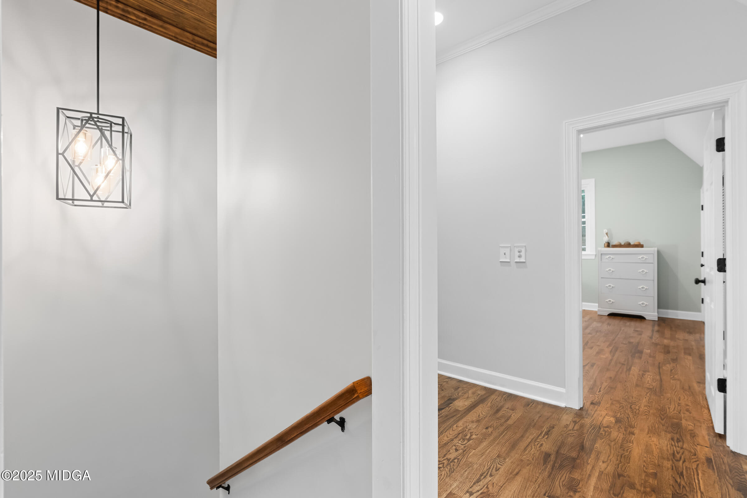 1774 Maynards Mill Road Forsyth, GA 31029 - Photo 52 of 76 a view of hallway with wooden floor