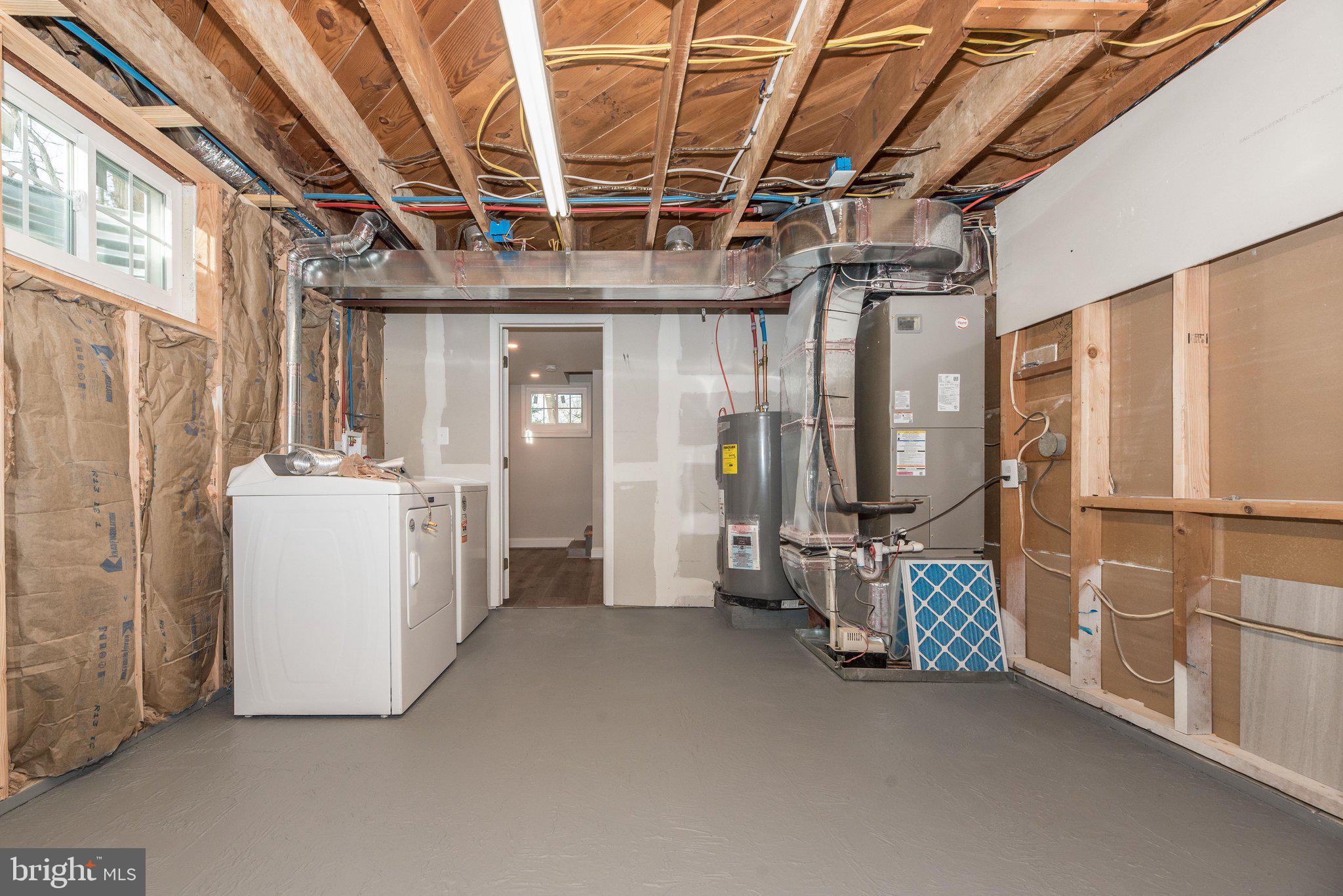 7512 Gaither Road Sykesville, MD 21784 - Photo 39 of 48 Lower Level Storage/Laundry Room