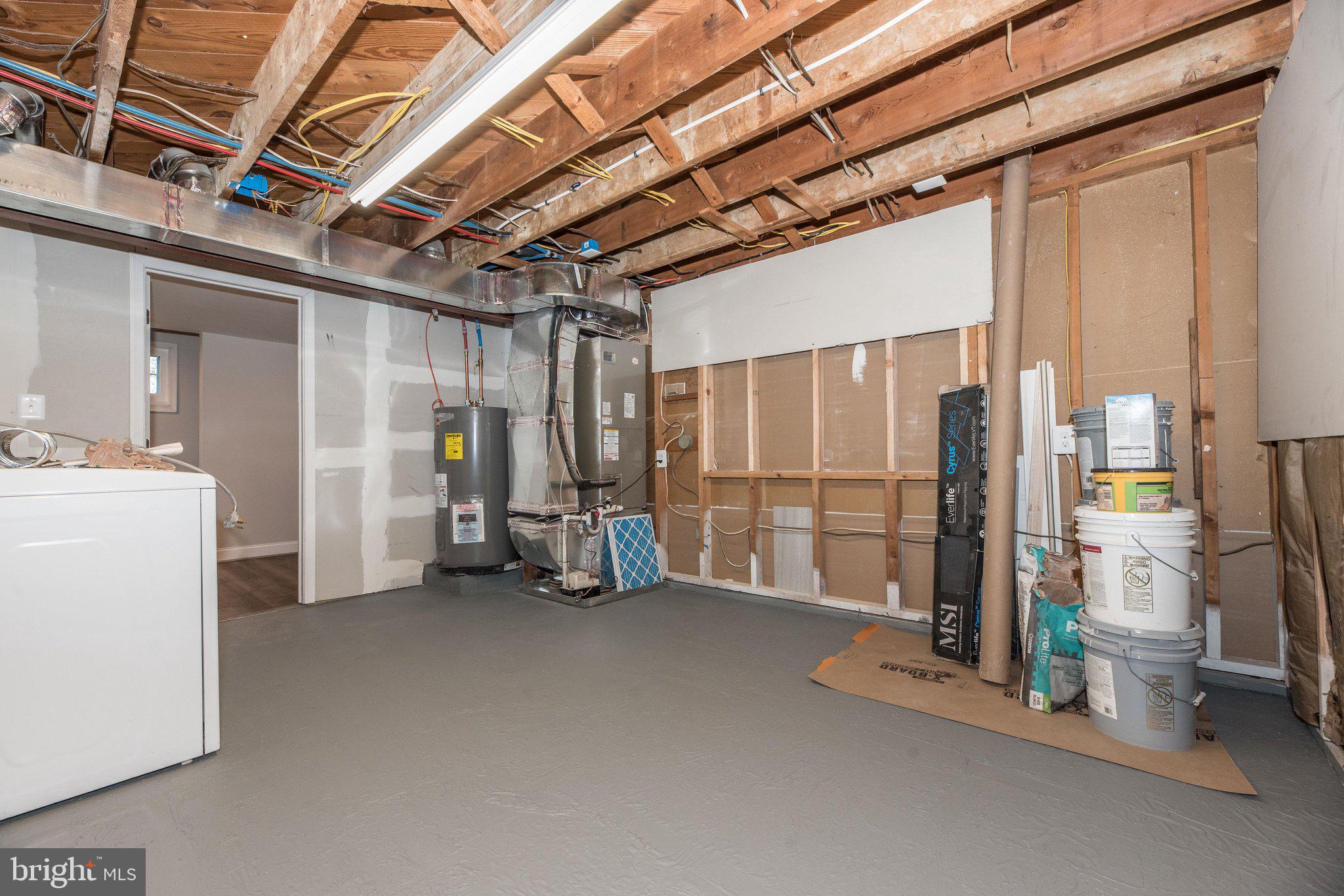7512 Gaither Road Sykesville, MD 21784 - Photo 41 of 48 Lower Level Storage/Laundry Room