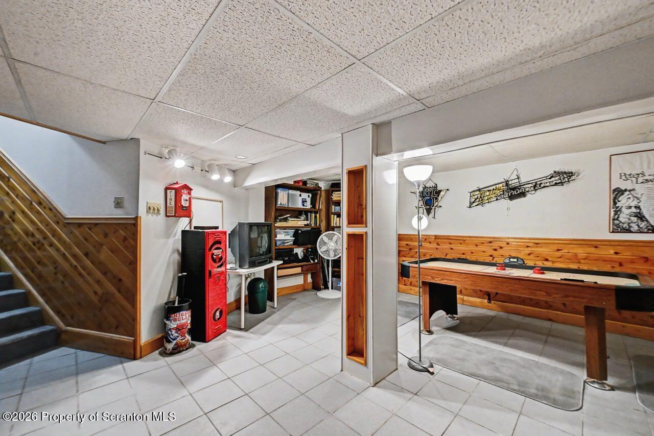 73 Quinton Road Scott Township, PA 18447 - Photo 50 of 64 a view of a room with gym equipment