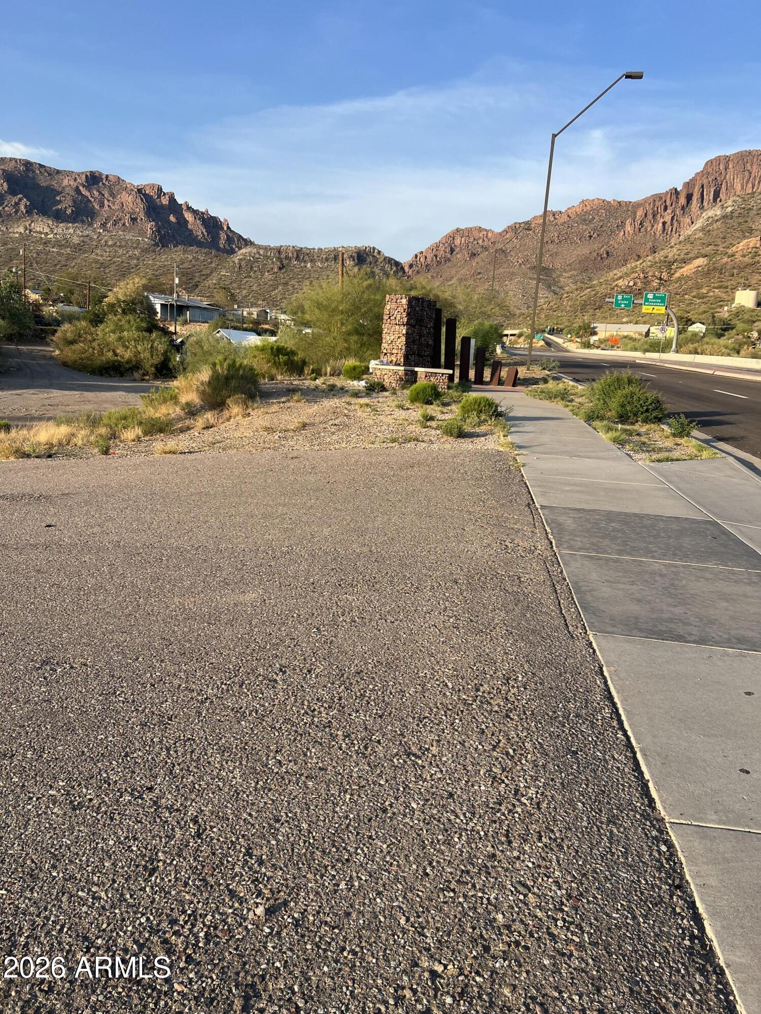 a view of a lake with a mountain