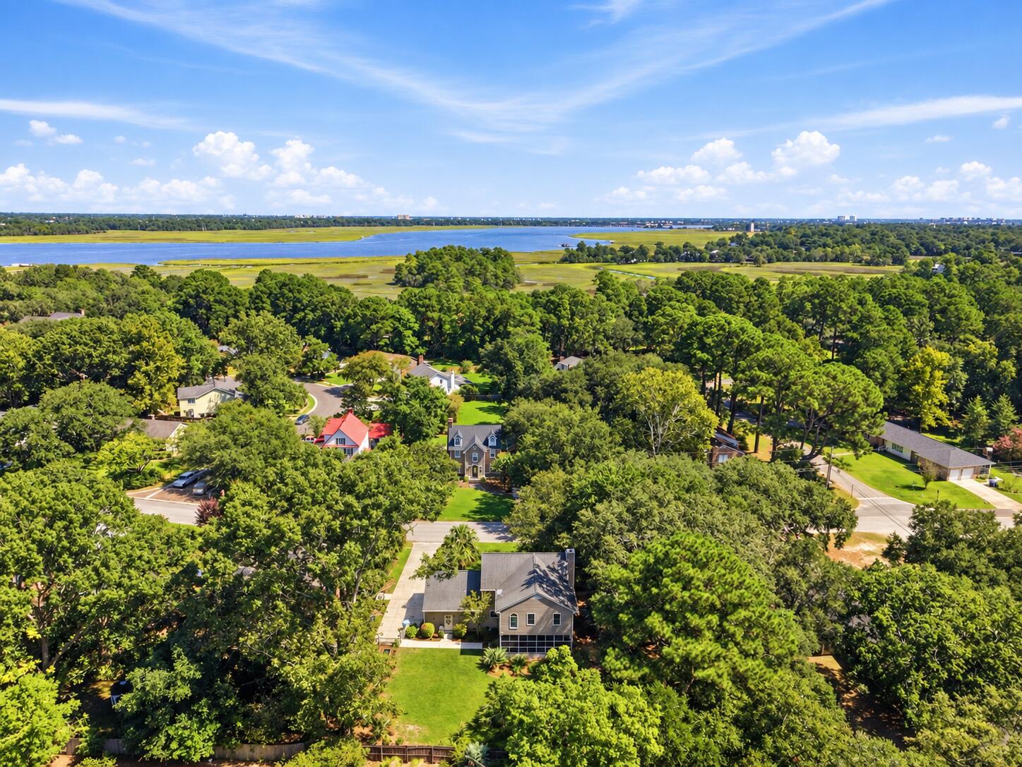 1894 Ashley Hall Road Charleston, SC 29407 - Photo 52 of 59 Rear Aerial